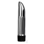 Кликните для увеличения изображения Вибратор пластиковый Lady Finger Silver mini, 13Х2,5 см