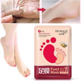 Кликните для увеличения изображения Маска-носки для ног BioAqua Foot Mask, 2 шт (1 пара) (Годность до 08.10.2019)